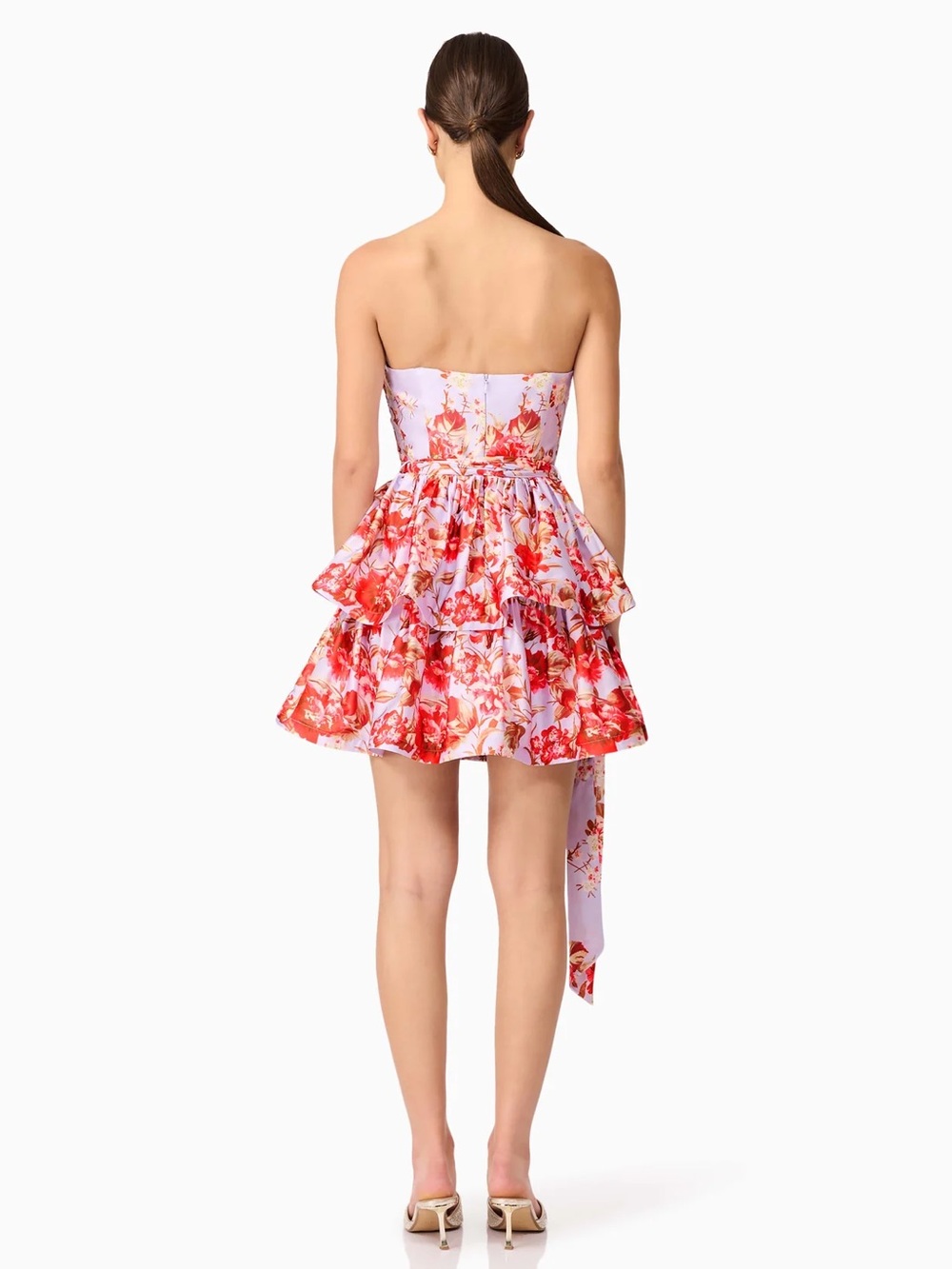 Elliatt Elina Strapless Mini Dress in Purple NEW - Picture 11 of 12